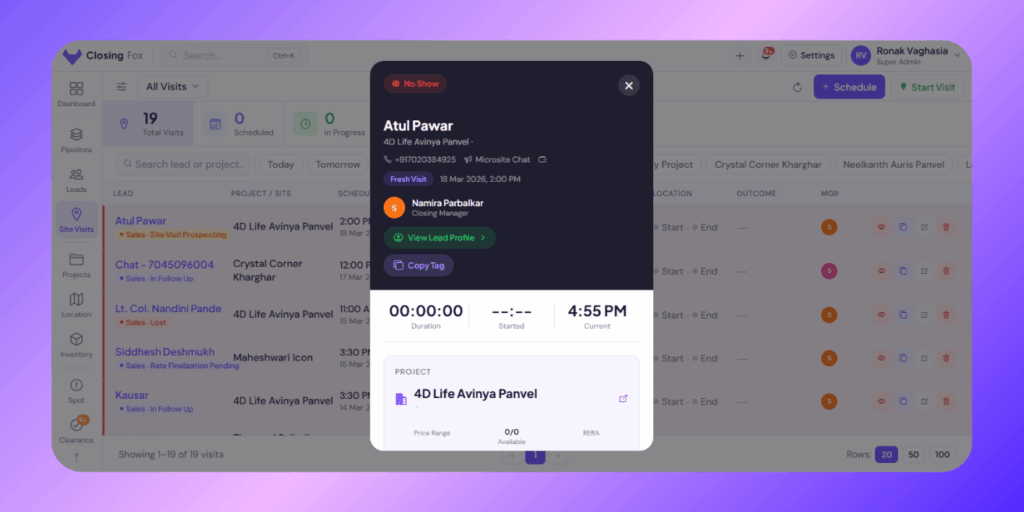 GPS Site Visit Tracking — Schedule, Track & Prove