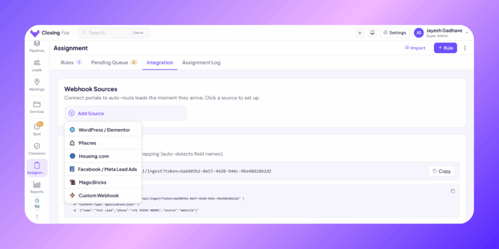 How to Send Facebook Leads to ClosingFox Using Pabbly Connect or Make.com